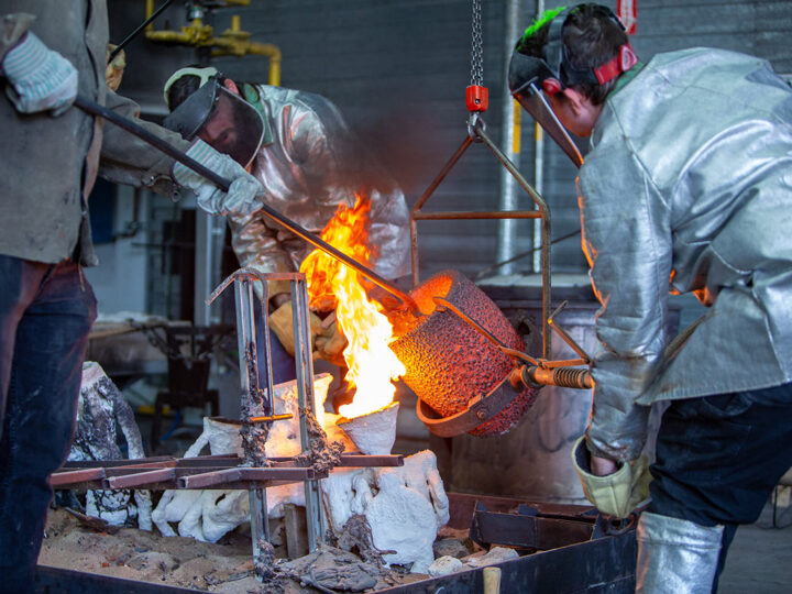 Bronze Foundry School of Fine Art Academy of Art University San Francisco