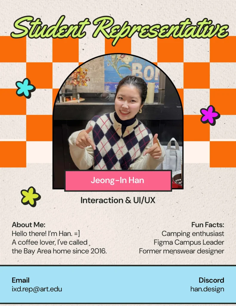 IXD Student Rep Jeong-In Han