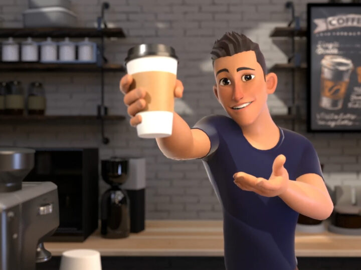 3D animation student work example