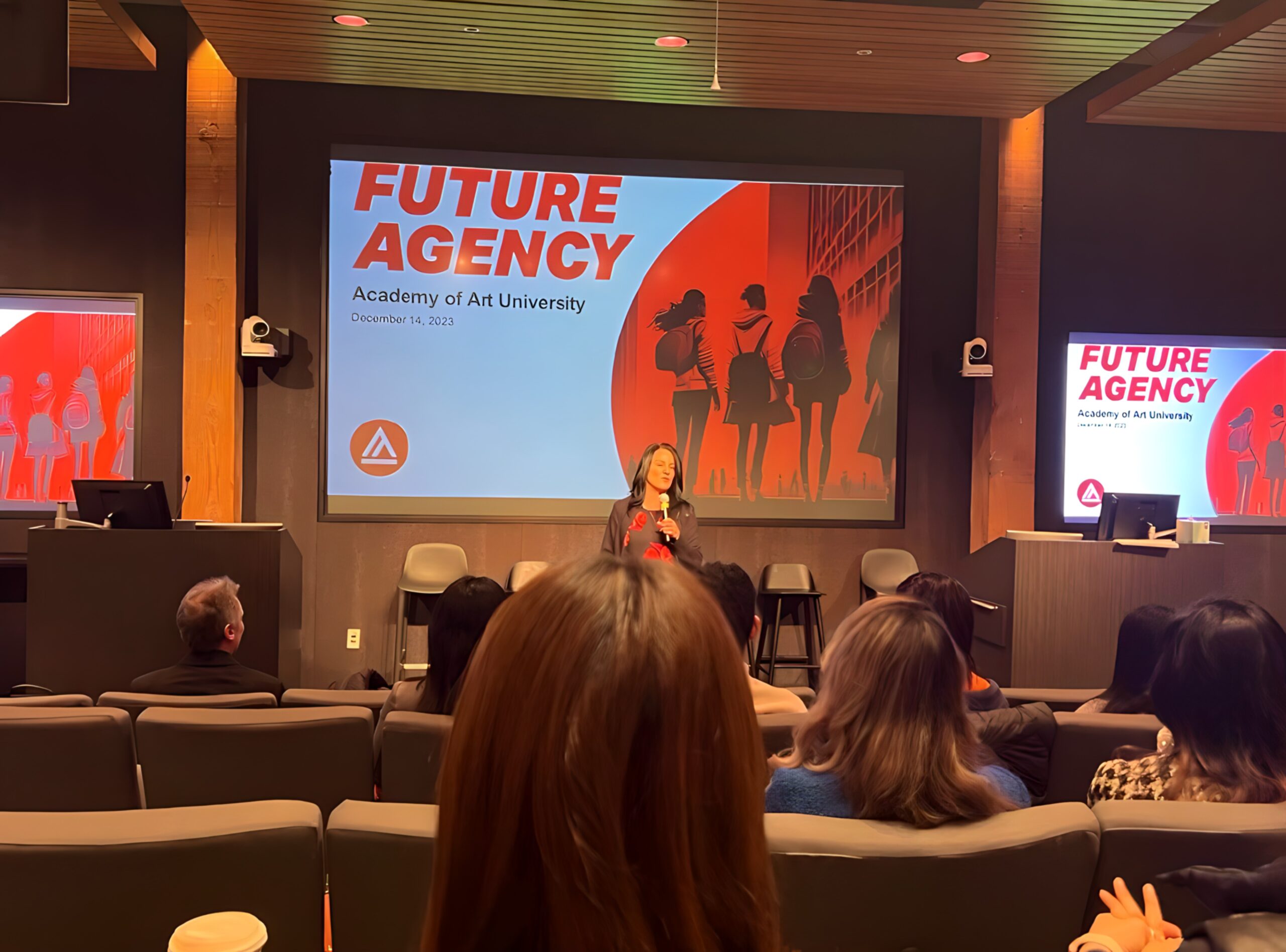 Graphic Design students' Future Agency presentation